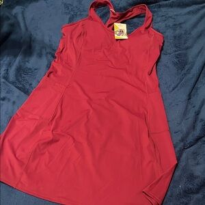 NWT HALARA Red Violet XL Active Dress